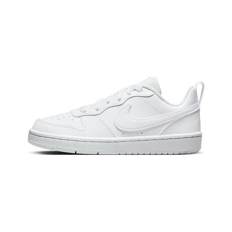 

Кроссовки Nike Court Borough Low Recraft DV5456-106, белый, 35,5, Черный, Nike Court Borough Low Recraft