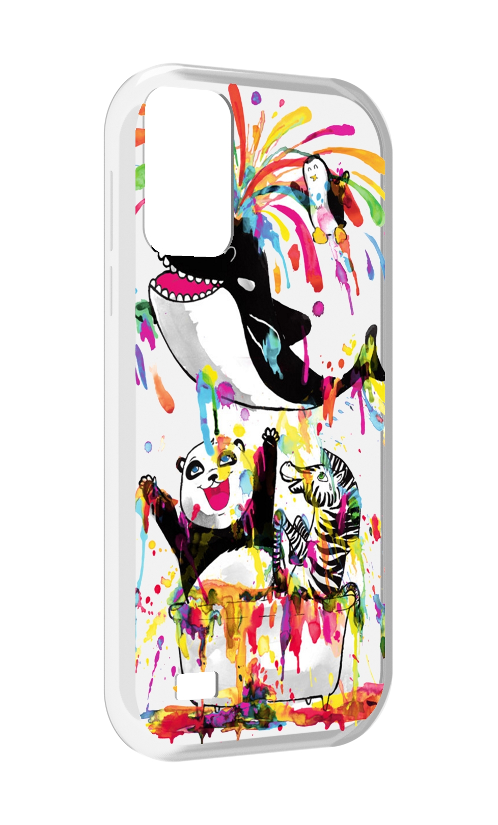 

Чехол MyPads Хиппи кит для Oukitel C31, Прозрачный, Tocco