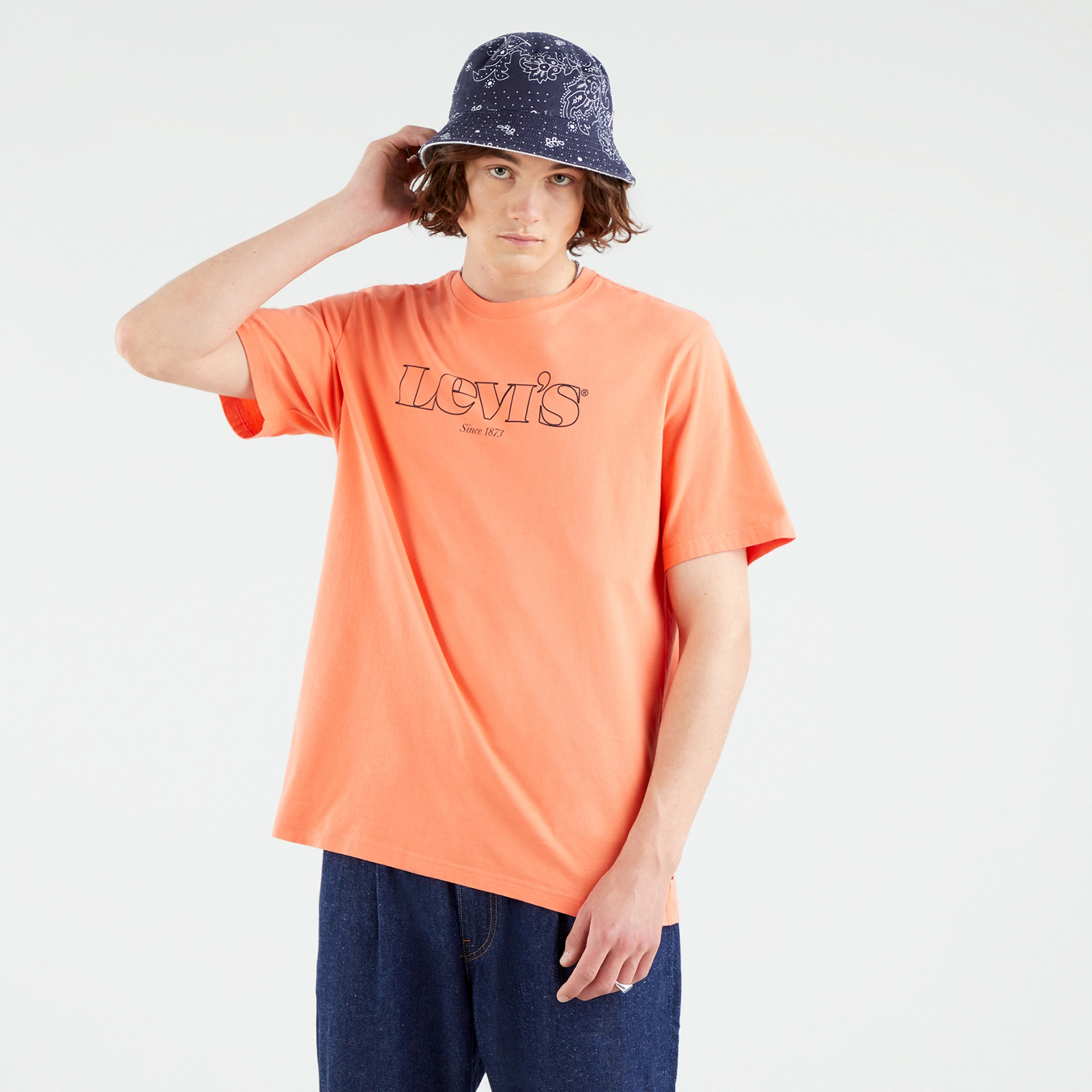 

Футболка мужская Levi's 16143 красная S, 16143