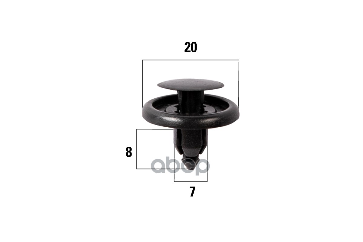 

Клипса Универс. Toyota Camry, Corolla, Yaris/Lexus Lx570 Kraft Kt106223 Toyota Camry, Coro
