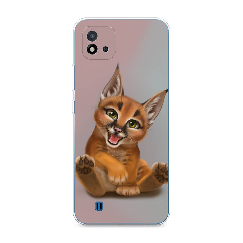 

Чехол Awog на Realme C20 "Малыш рыси", Разноцветный, 254850-1