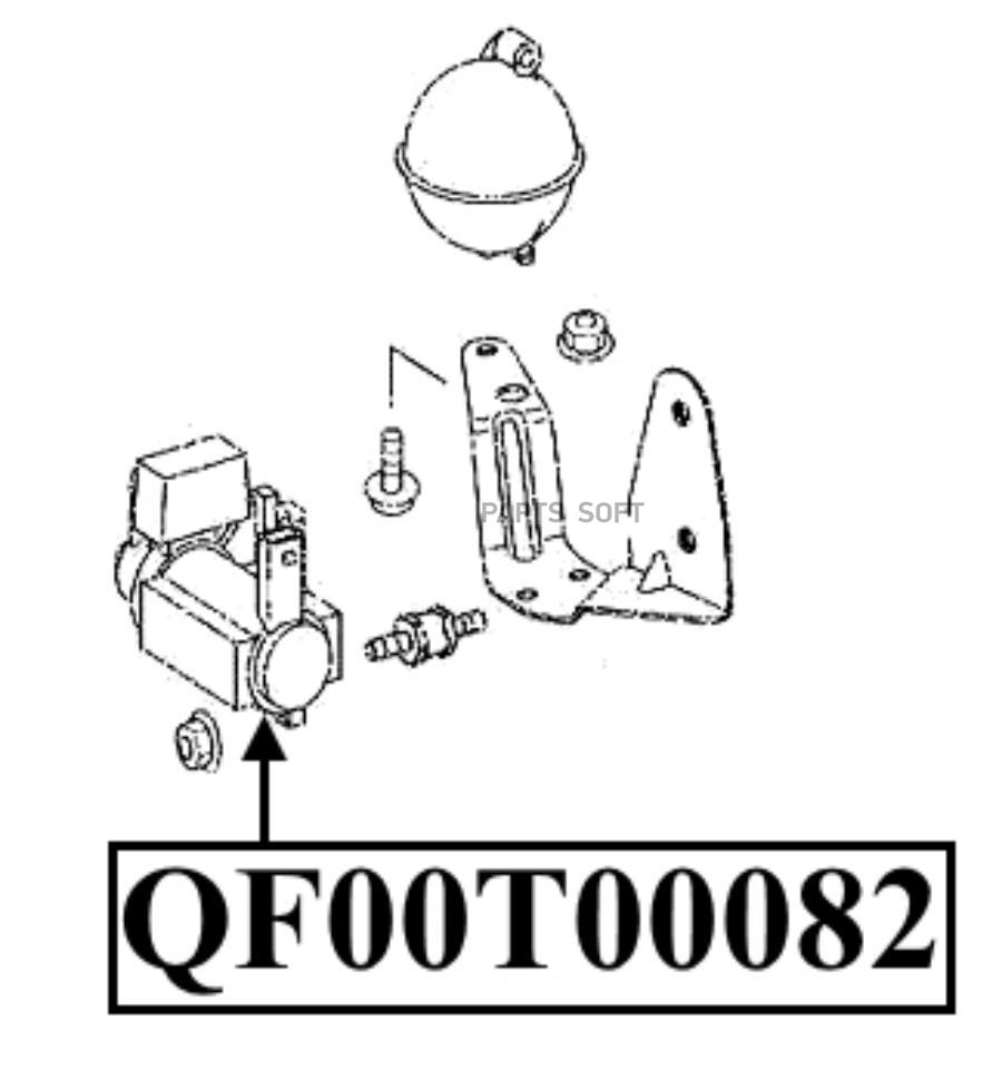 Регулятор давления подачи топлива QUATTRO FRENI qf00t00082