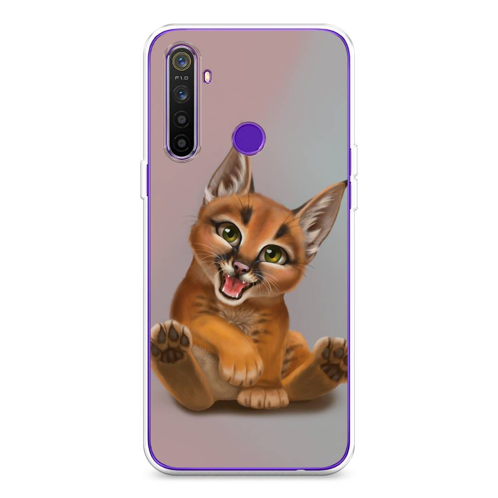 

Чехол Awog на Realme 5 "Малыш рыси", Разноцветный, 251550-1