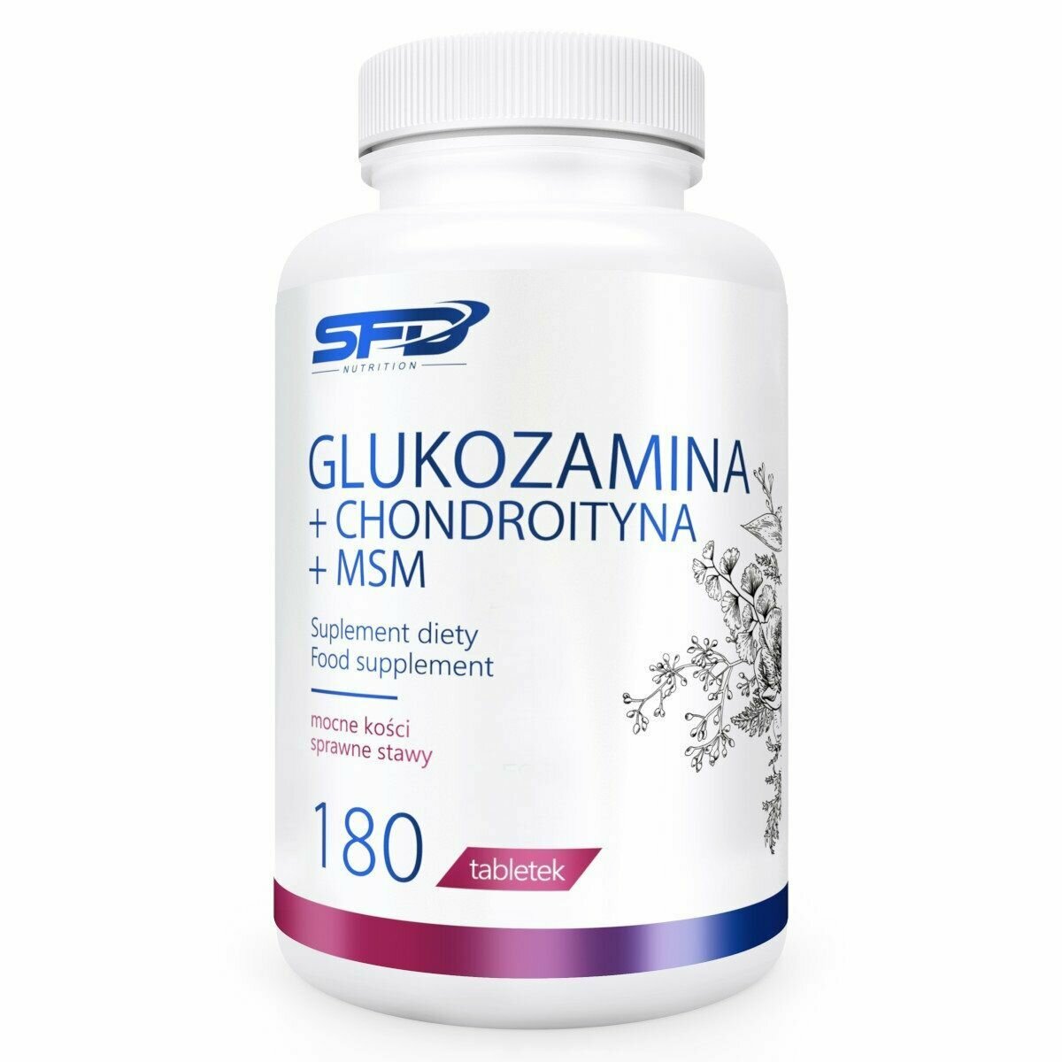 SFD GlukozaminaChondroityna MSM 180 таблеток 1149₽