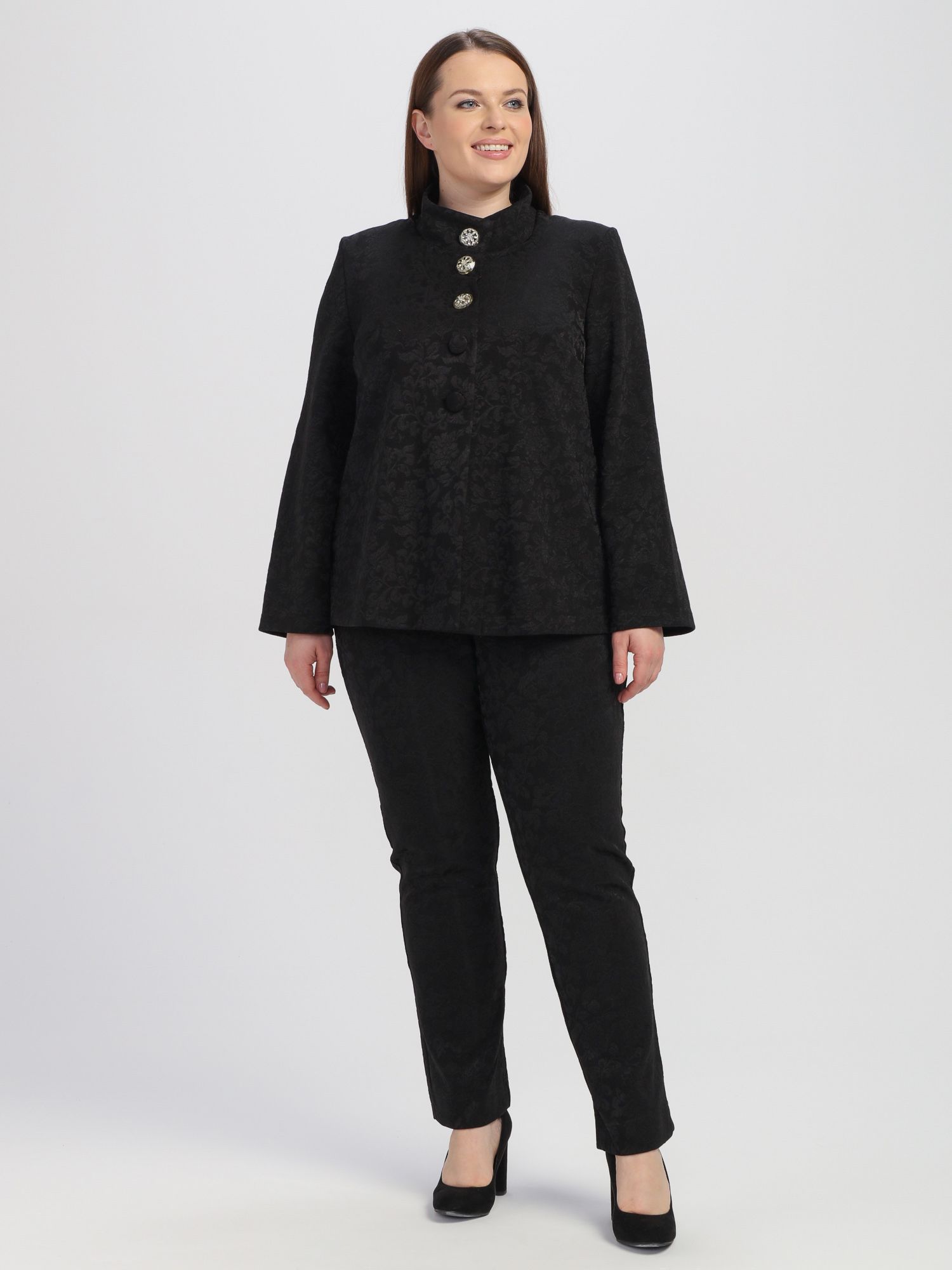 

Жакет женский СKC Collection 3966 черный 62 RU, 3966