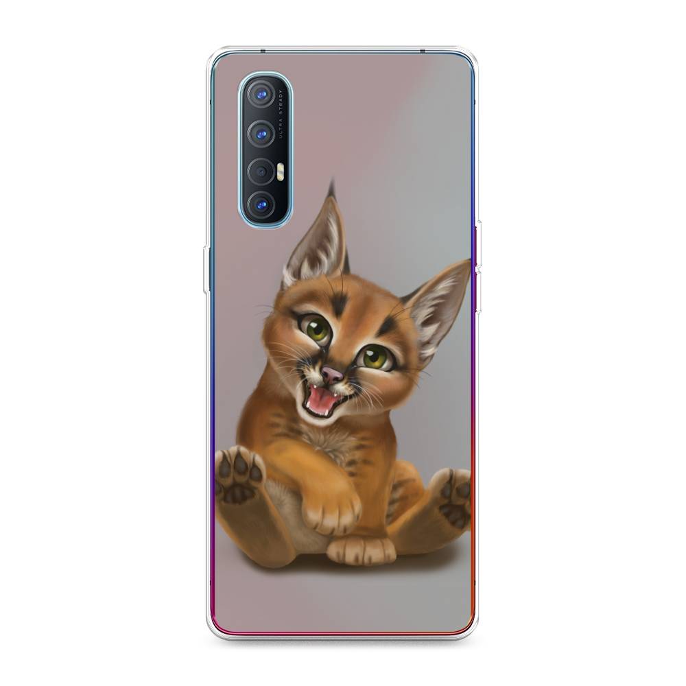 

Чехол Awog на Oppo Reno 3 Pro "Малыш рыси", Разноцветный, 252550-1