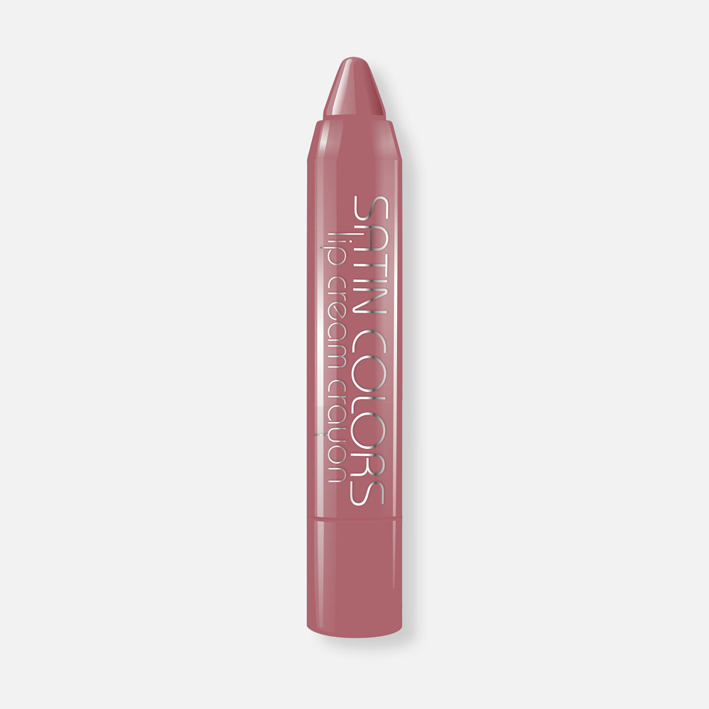 Помада-карандаш для губ Belor Design Satin Colors, №1 бежевый, 2,3 г помада карандаш для губ belor design satin colors тон 14 розовый тауп