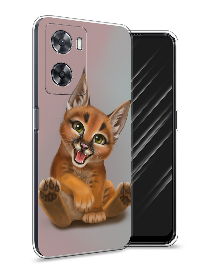 

Чехол Awog на Oppo A57 4G/A77 4G/A77s 4G/A57s "Малыш рыси", Разноцветный, 2510350-1