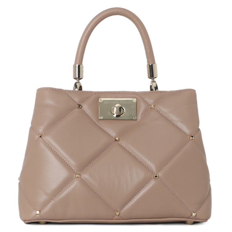

Сумка тоут женская Giovanni Fabiani BS2260, бежево-розовый, Бежевый, BS2260