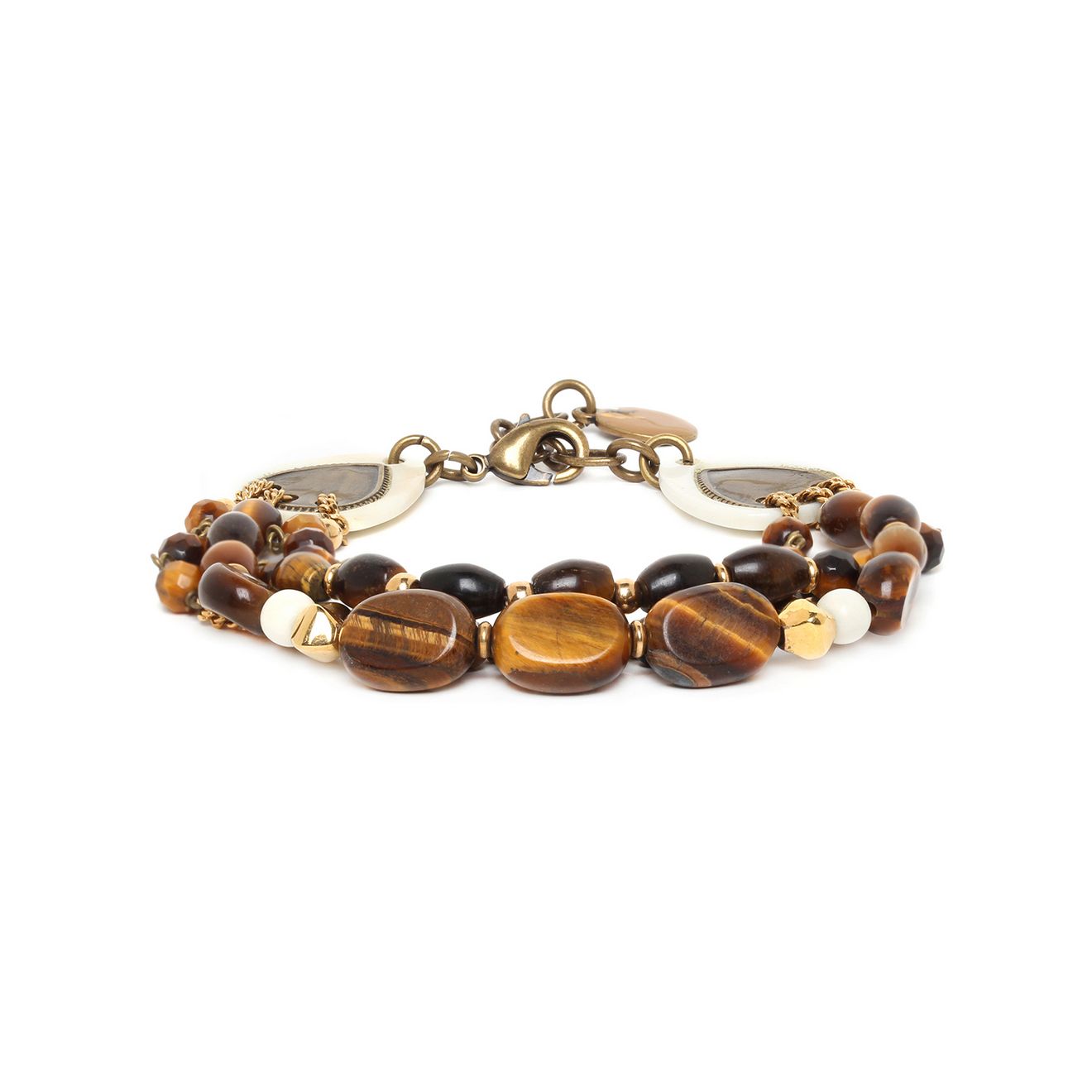 

Браслет из бижутерного сплава с тигровым глазом р.20 Nature Bijoux NB21.1-13-33362, NB21.1-13-33362