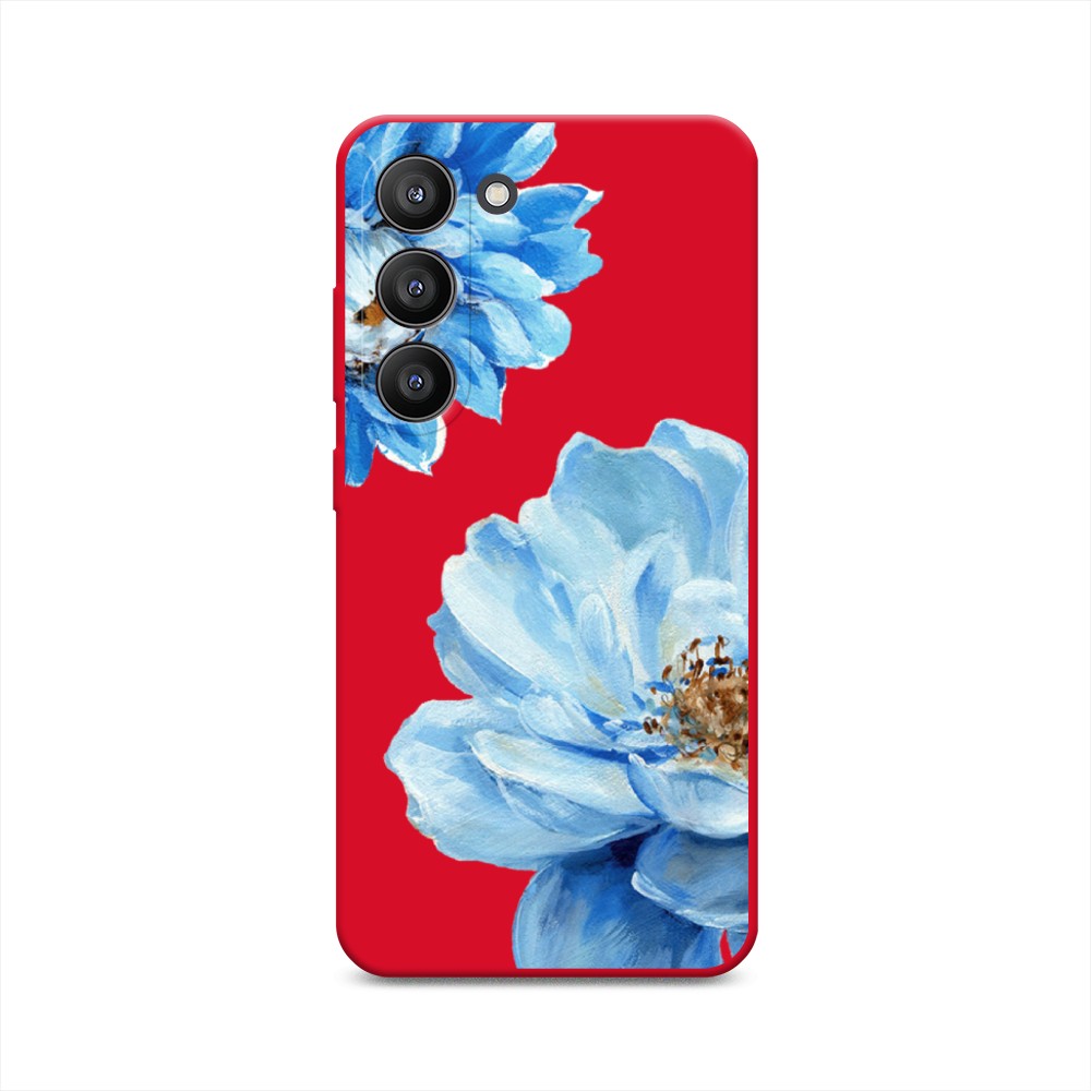 

Чехол Awog на Samsung Galaxy S23 5G "Голубые клематисы", Голубой, 2107353-1