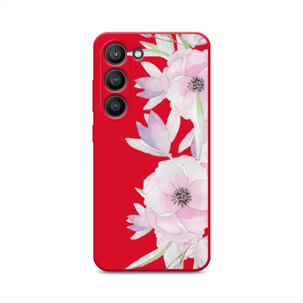 

Чехол Awog на Samsung Galaxy S23 5G "Нежные анемоны", Розовый;черный;фиолетовый, 2107353-1