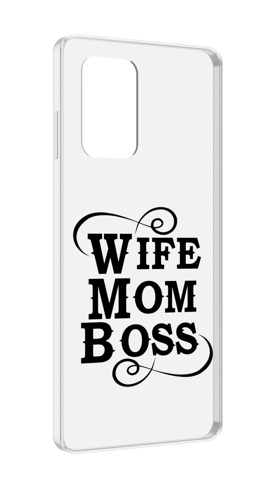 

Чехол MyPads жена-мама-босс для ZTE Blade A72 / ZTE Blade V40 Vita, Прозрачный, Tocco