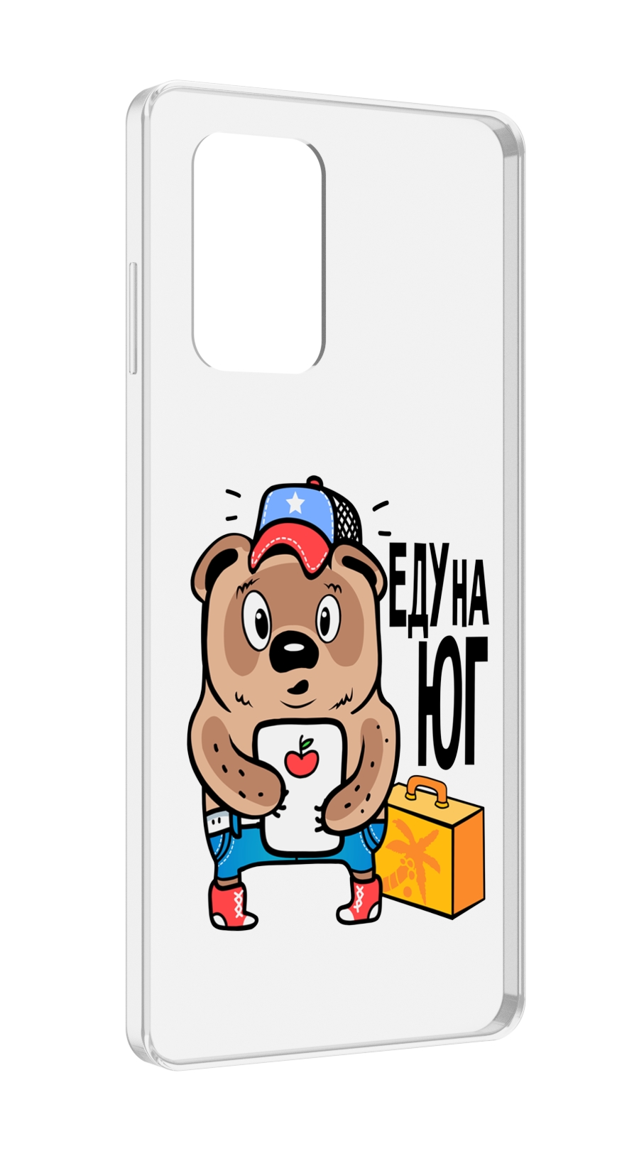Чехол MyPads еду-на-юг для ZTE Blade A72 / ZTE Blade V40 Vita