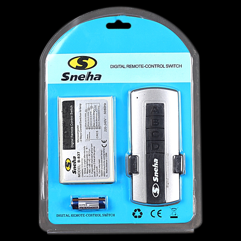

Remote Control 3 Wire (837/B) дист.выкл. Sneha 1042712