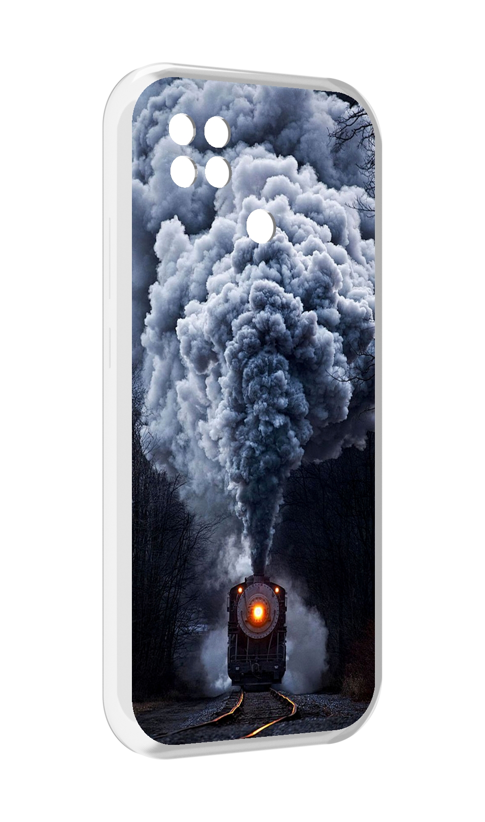 

Чехол MyPads Паровоз для Xiaomi Poco C40, Прозрачный, Tocco