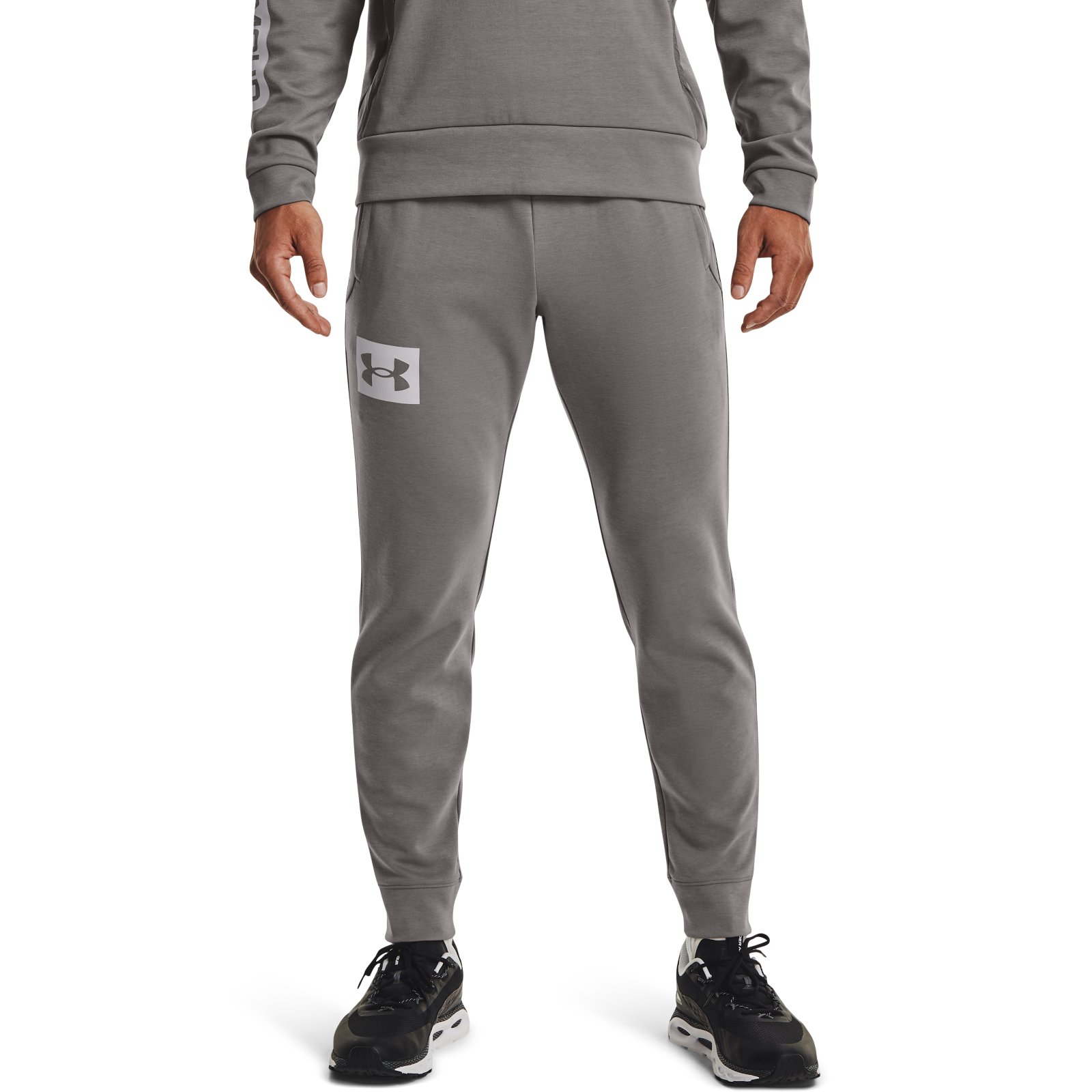 фото Спортивные брюки мужские under armour 1366226-066 серые s/m