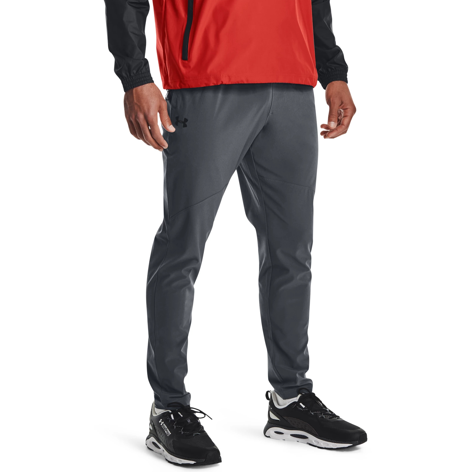 фото Спортивные брюки мужские under armour 1366215-012 серые s/m