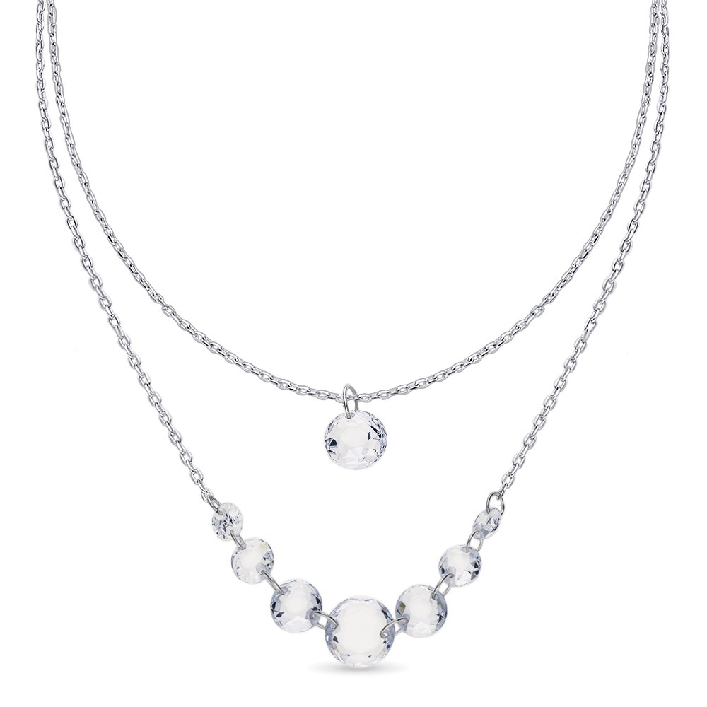 

Колье из серебра с фианитом 40 см 585Gold 706000353, 706000353