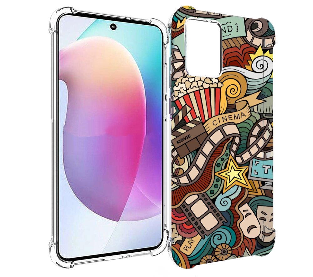 

Чехол MyPads любимое кино для Motorola Edge 30 Neo, Прозрачный, Tocco