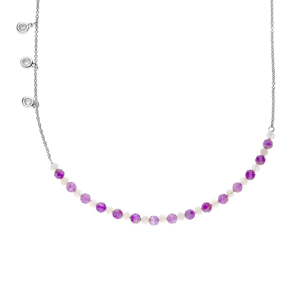 

Колье из серебра с фианитом 40 см 585Gold 706000352, 706000352