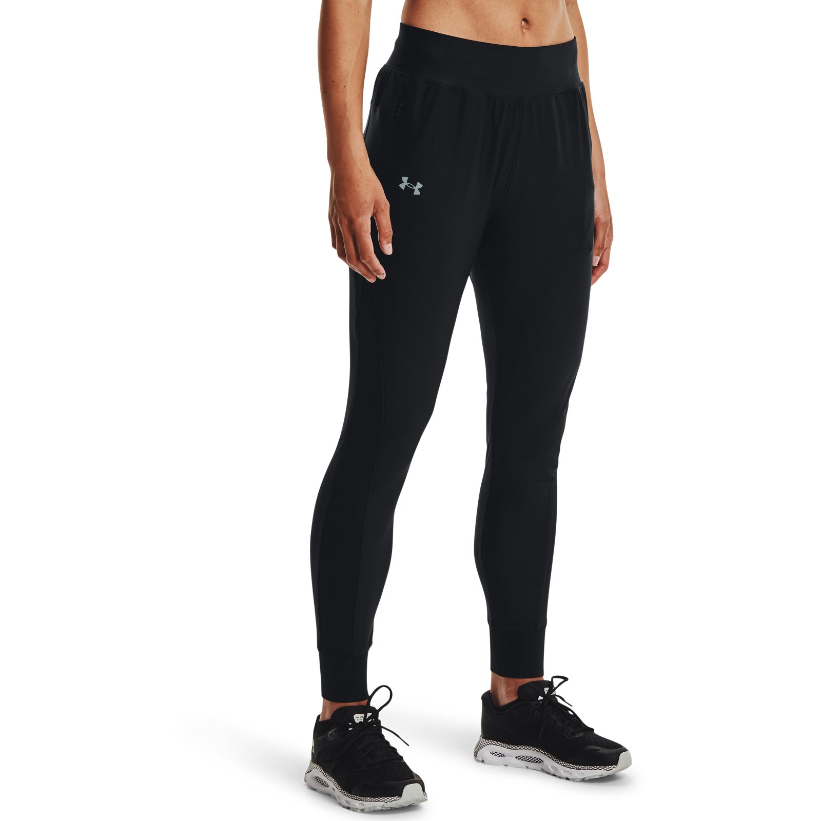 фото Спортивные брюки женские under armour 1366270-001 черные s/m