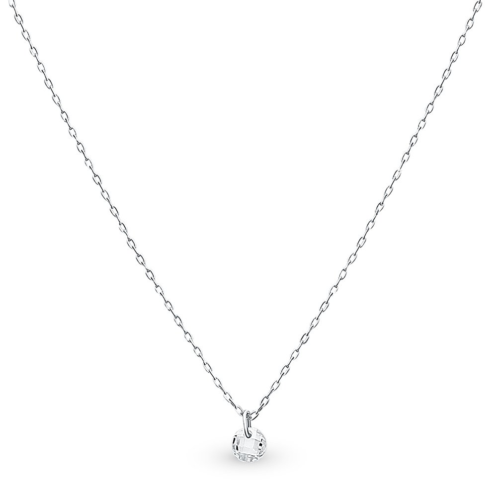 

Колье из серебра с фианитом 45 см 585Gold 706000302, 706000302