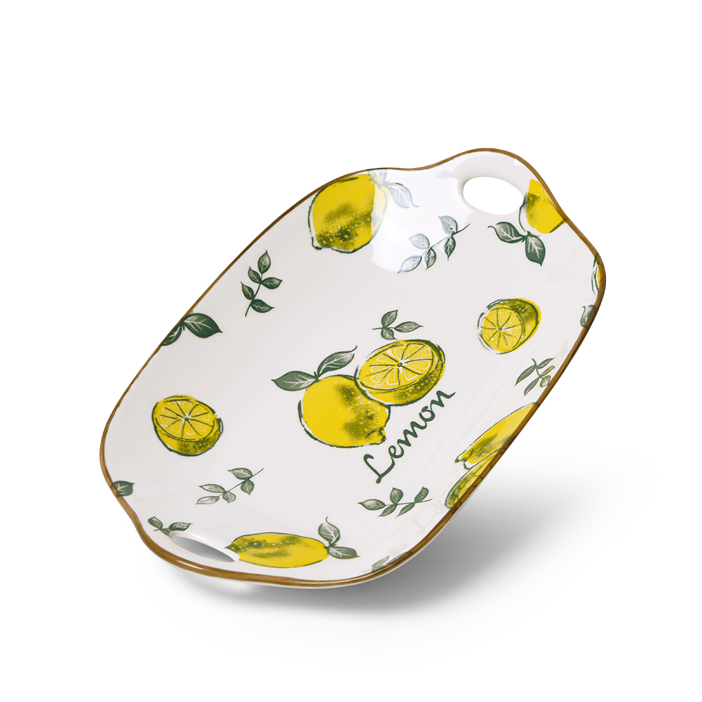 

Fissman Форма для сервировки LIMONCELLO 27х17,5х4,8см фарфор