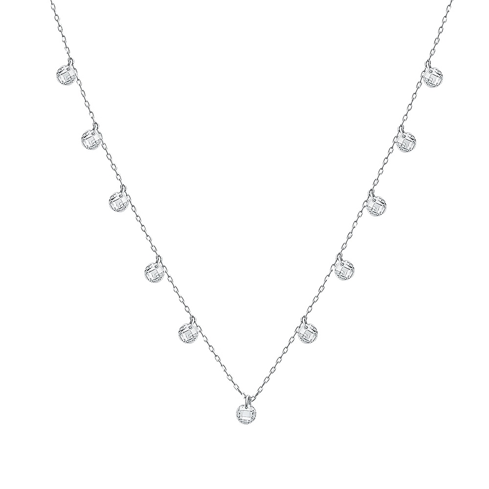 

Ожерелье из серебра 45 см 585Gold 706000314, фианит, 706000314