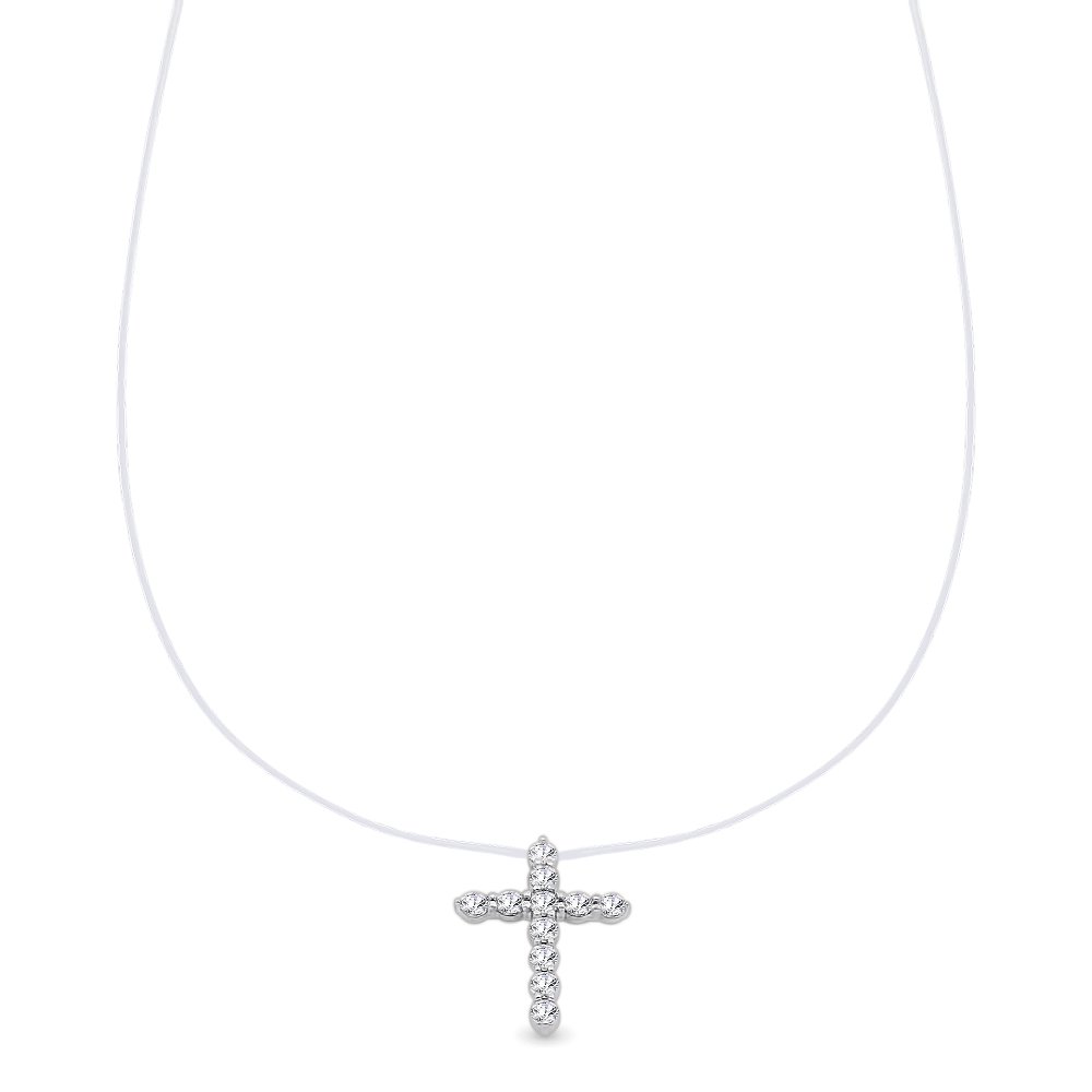 

Колье из серебра с фианитом 40 см 585Gold 706000259, 706000259