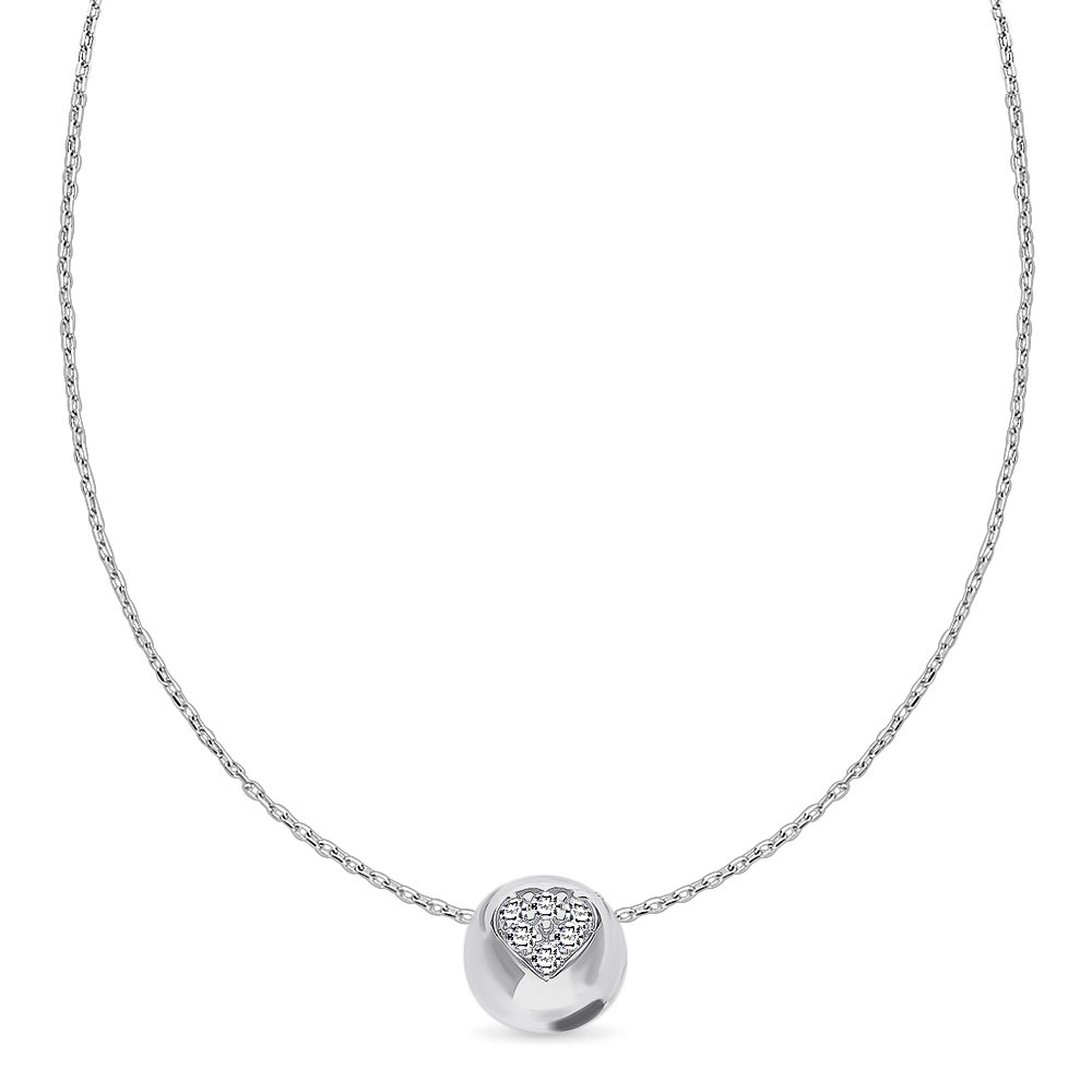 

Колье из серебра с фианитом 50 см 585Gold 706000256, 706000256
