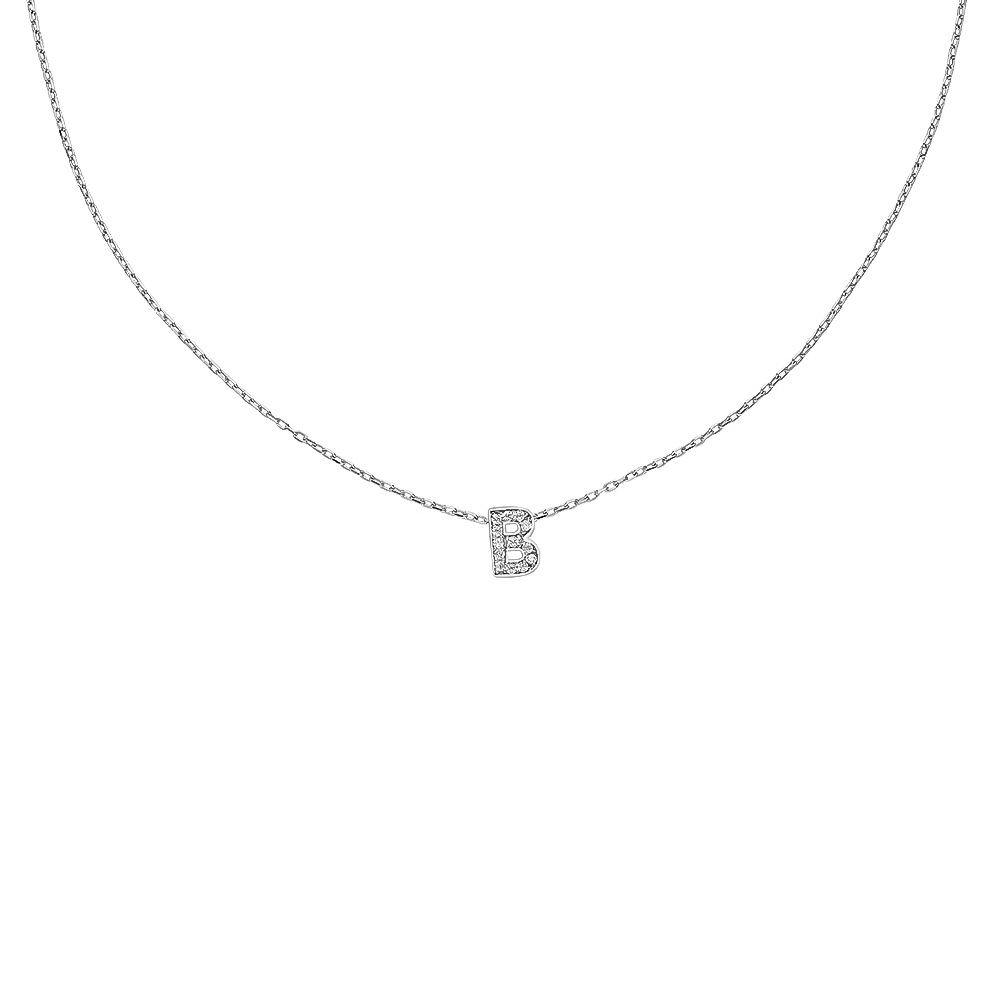 

Колье из серебра фианитом 585Gold 906000050, 906000050