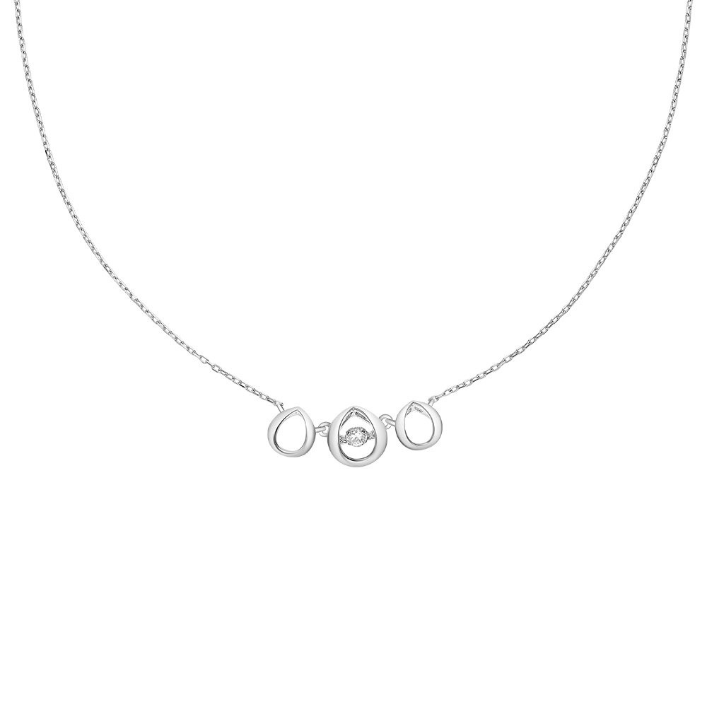 

Колье из серебра с фианитом 45 см 585Gold 706000206, 706000206