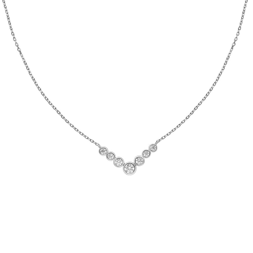 

Колье из серебра с фианитом 45 см 585Gold 706000221, 706000221