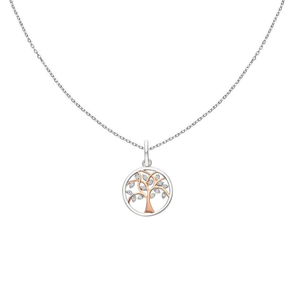 

Колье из серебра с фианитом 45 см 585Gold 703005292, 703005292