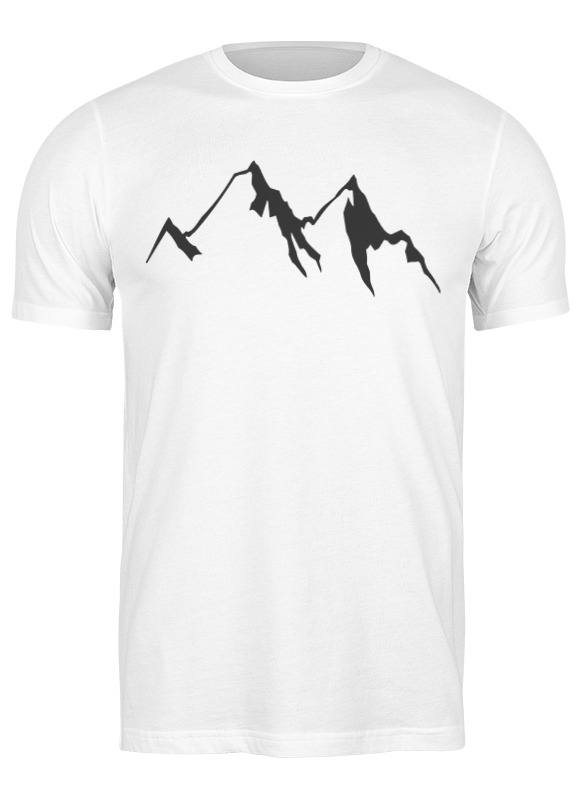 

Футболка мужская Printio Mountains 2986554 белая L, Белый, Mountains 2986554