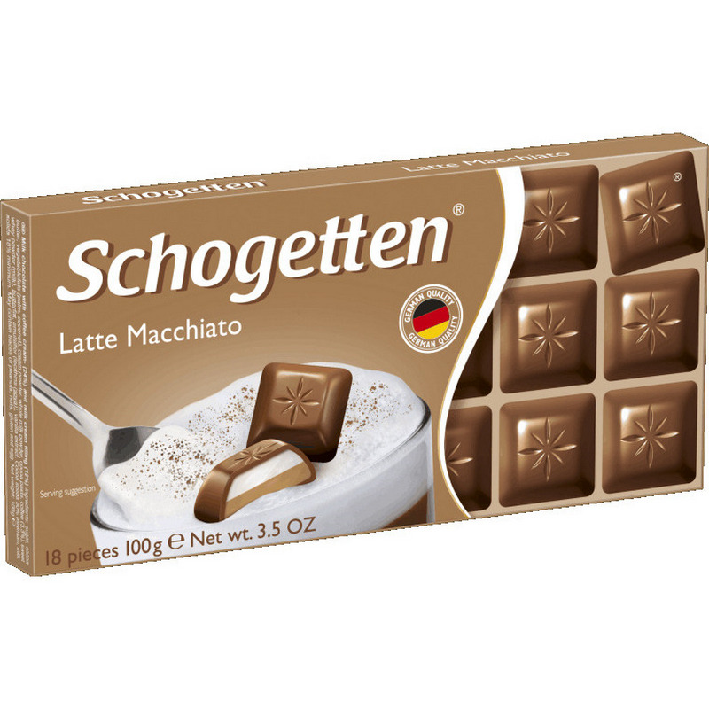 Шоколад Schogetten 
