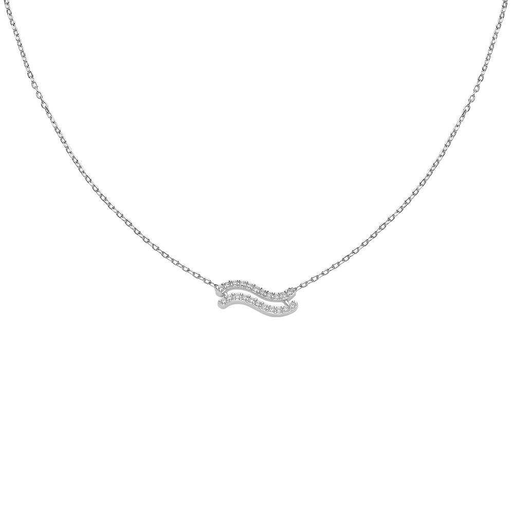 

Колье из серебра с фианитом 50 см 585Gold 906000033, 906000033