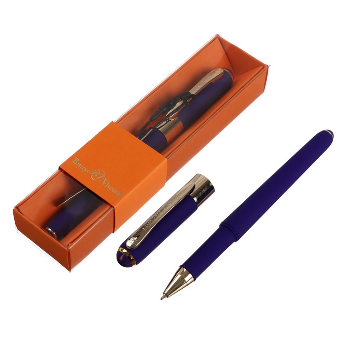 

Ручка шариковая, 0.5 мм, Bruno Visconti MONACO, стержень синий, корпус сине-фиолетовый, в