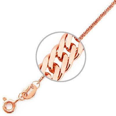 

Цепочка мужская Эстет 01Ц7100530 красное золото 585 пробы 40 см, 01Ц7100530