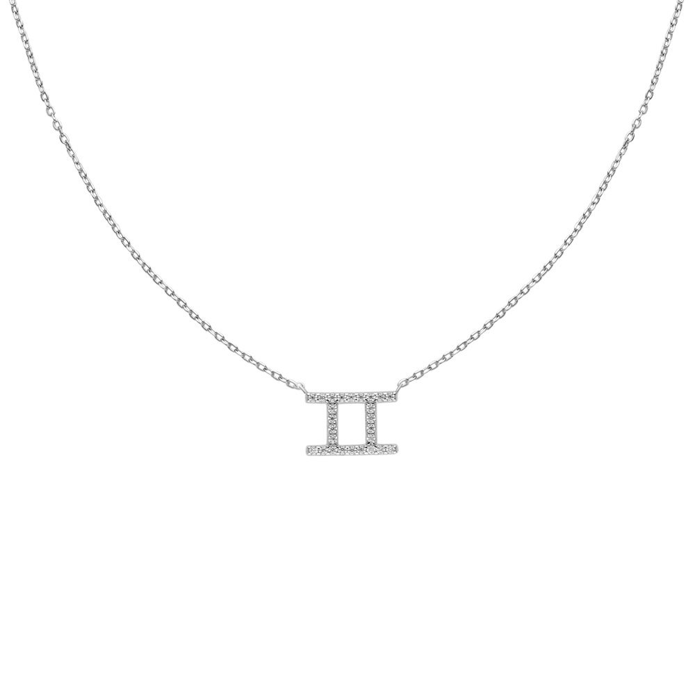 

Колье из серебра с фианитом 50 см 585Gold 906000040, 906000040