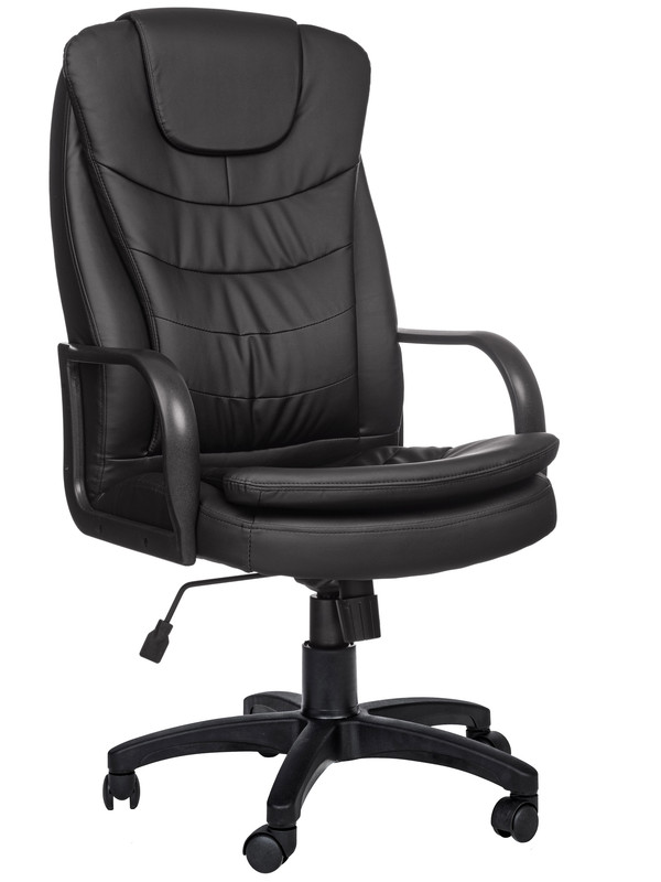 Компьютерное кресло Роскресла Patrick-1 обивка: экокожа, цвет: черный