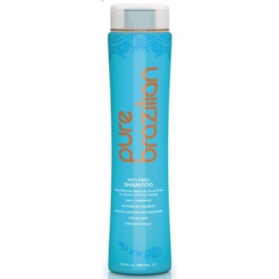 

Шампунь кератиновый 400 мл Pure Brazilian