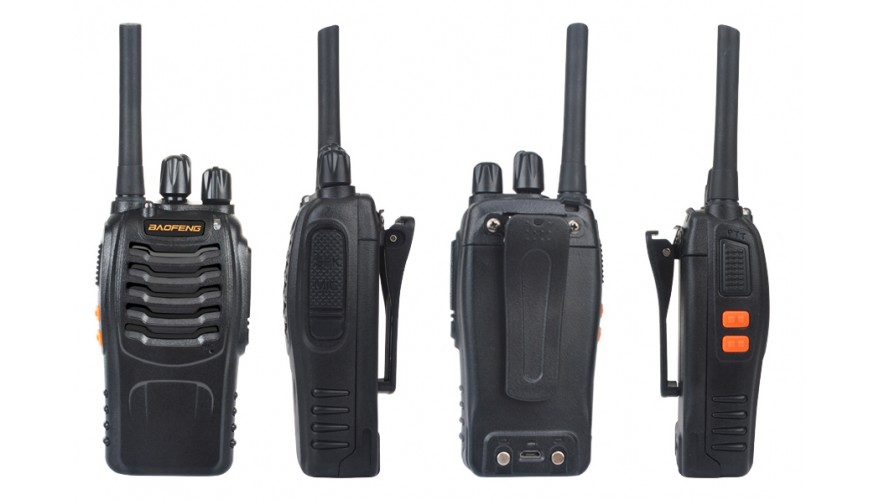 

Радиостанция BAOFENG BF-888H 2 шт., Черный, BF-888H