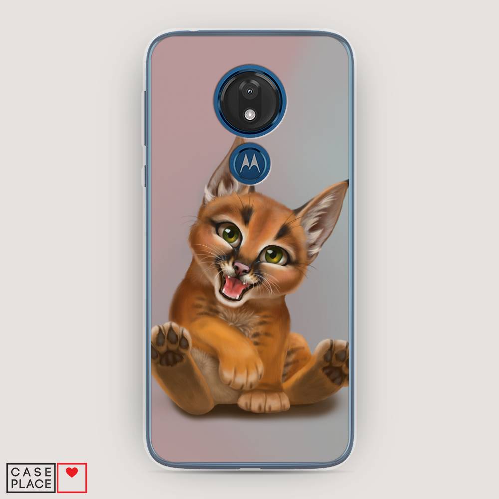 

Чехол Awog на Motorola Moto G7 / Моторола Мото G7 "Малыш рыси", Разноцветный, 241150-1