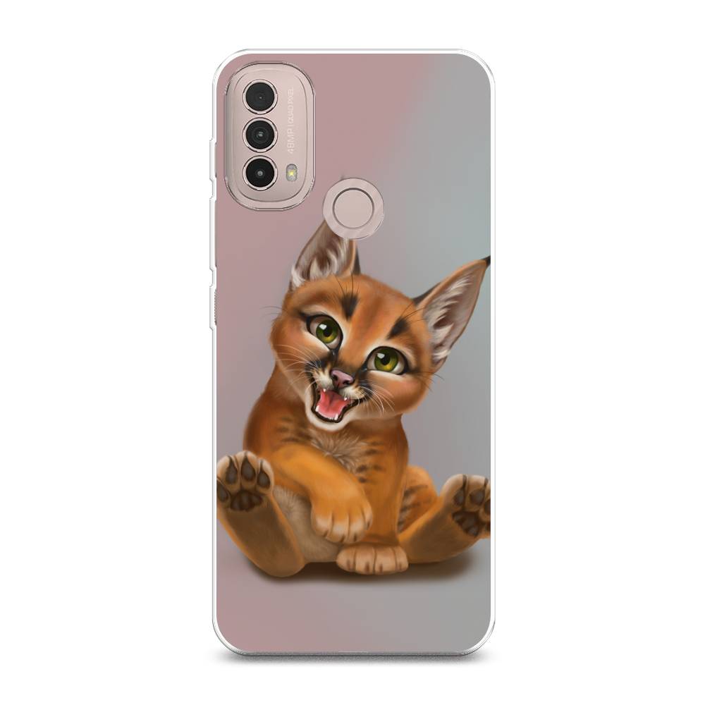 

Чехол Awog на Lenovo K14 Plus/Motorola Moto E20/E30/E40 "Малыш рыси", Разноцветный, 243650-1