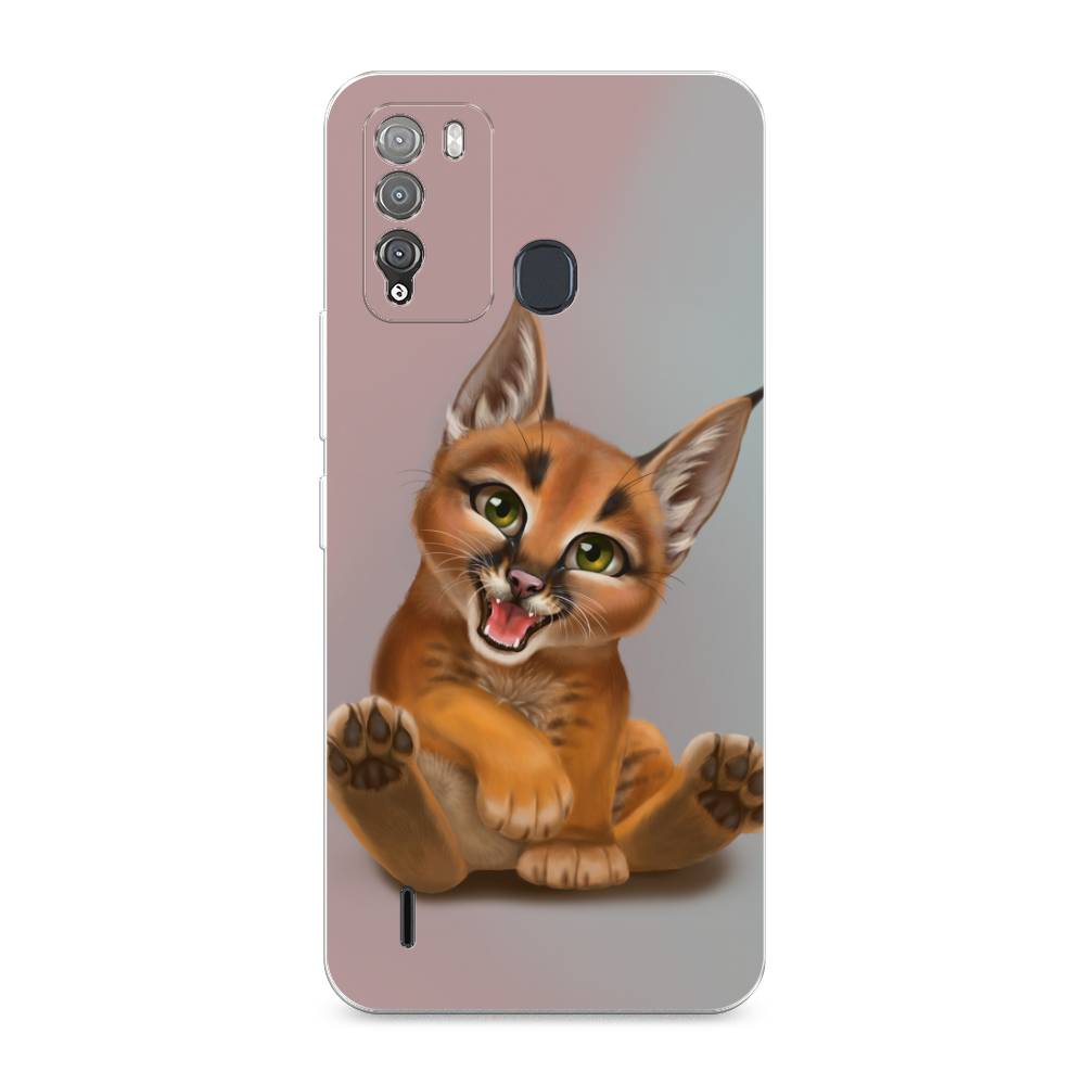 

Чехол Awog на Itel Vision 1 Pro "Малыш рыси", Разноцветный, 3200350-1