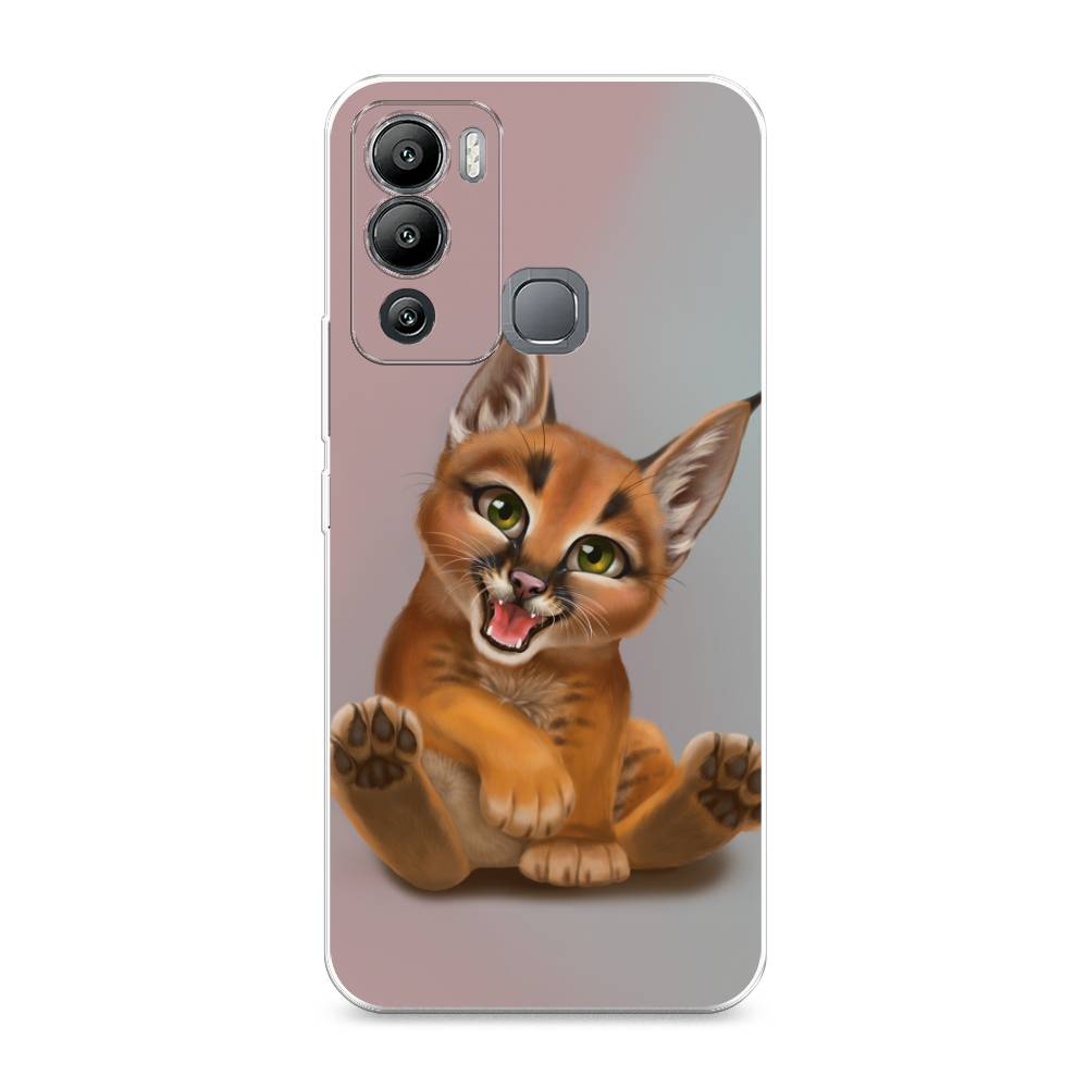 

Чехол Awog на Infinix Hot 12i "Малыш рыси", Разноцветный, 3101250-1