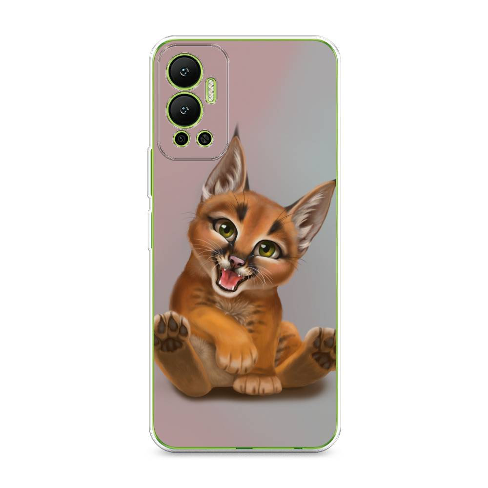 

Чехол Awog на Infinix Hot 12 "Малыш рыси", Разноцветный, 3101350-1