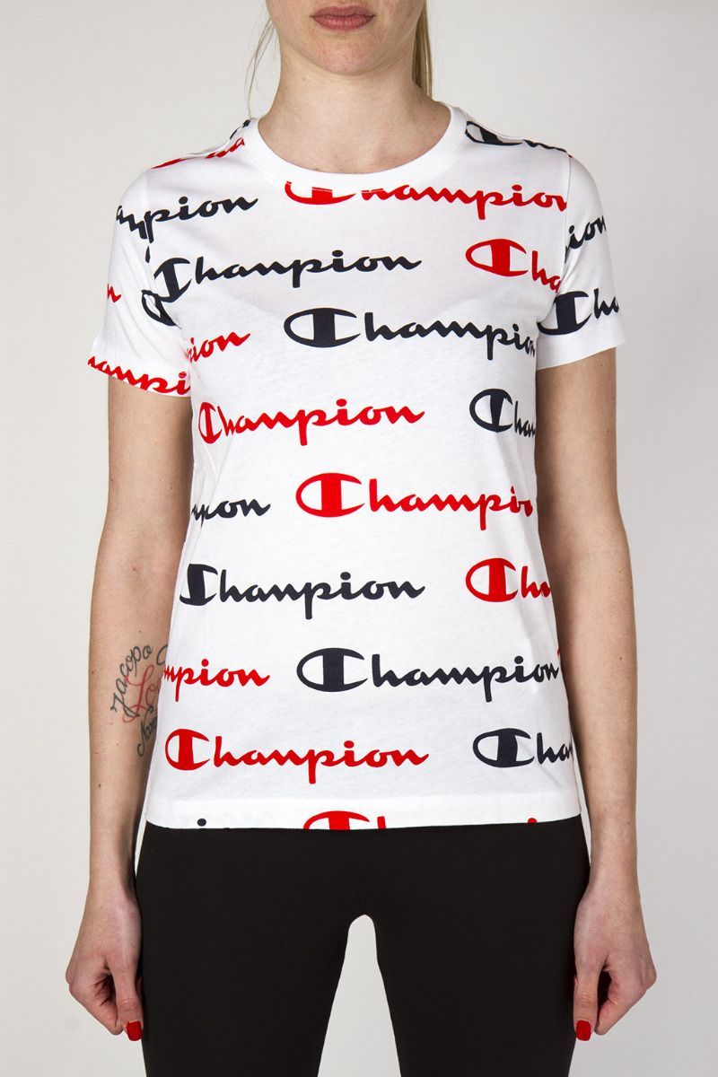 

Футболка женская Champion 112603 белая S, 112603